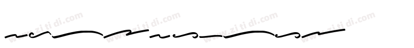 PRADO SWASH字体转换